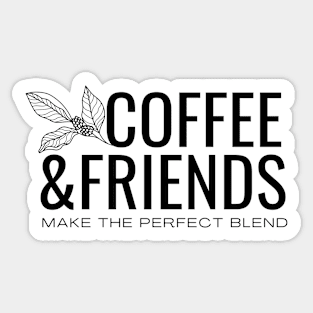 Coffee & Friends Sticker